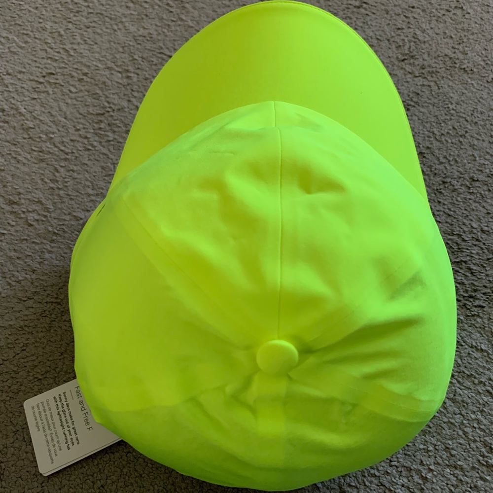 lululemon athletica Neon Yellow Cap